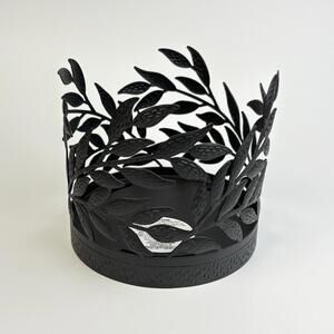 Bath and Body Works  Modern Branches 3-Wick Candle Holder Black